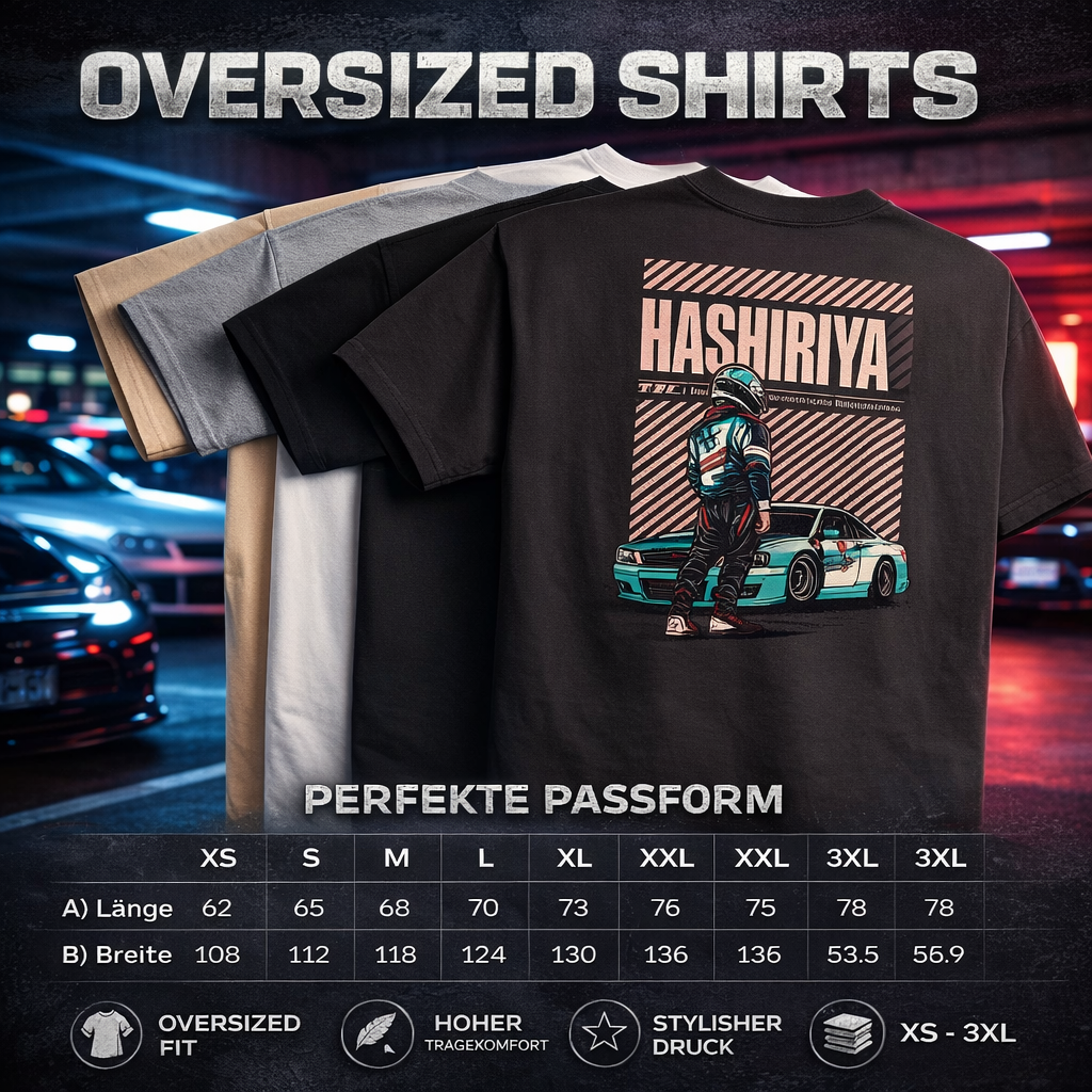 SAMURAI Drive Unisex Oversized T-Shirt